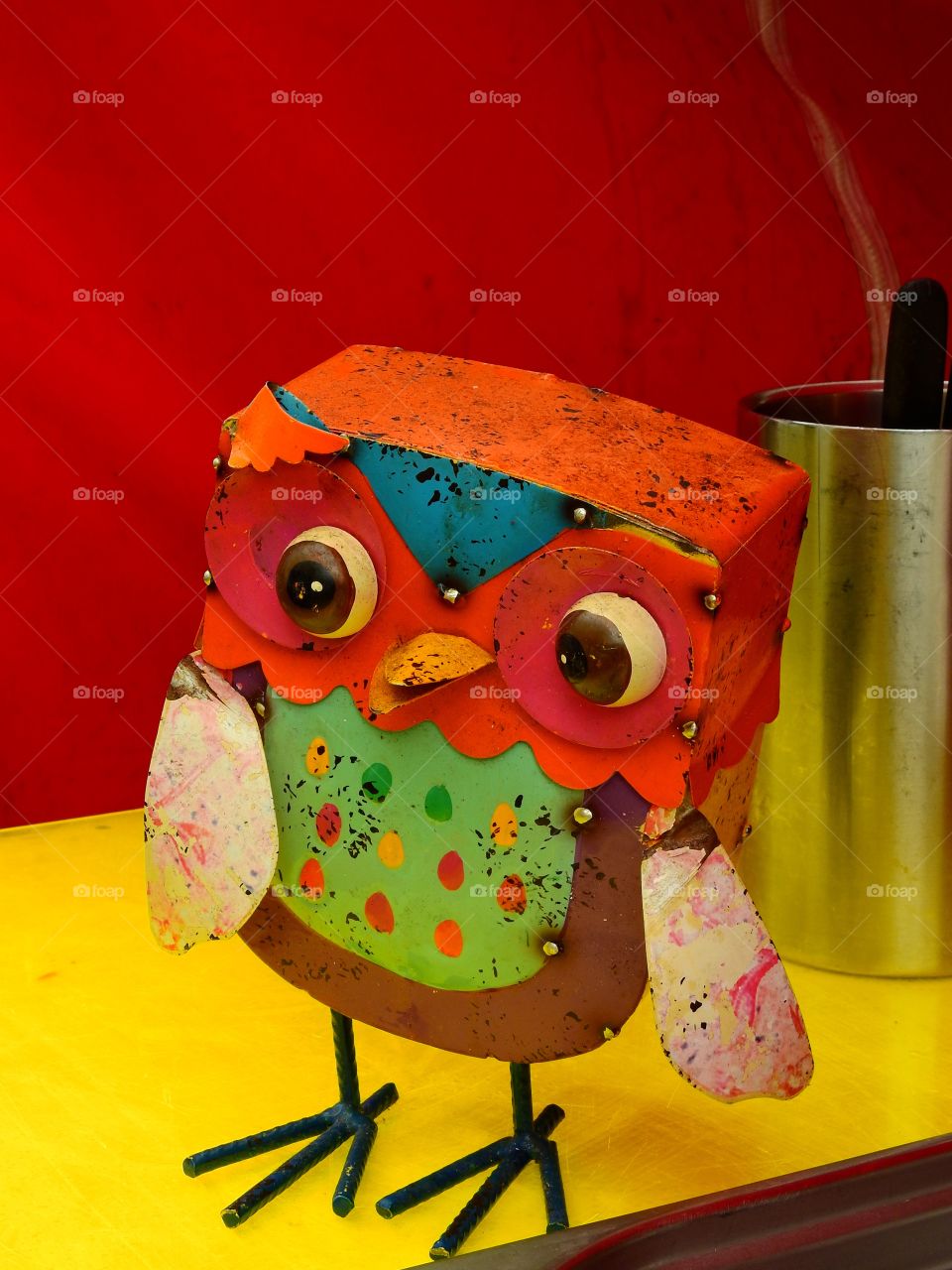 Colorful owl