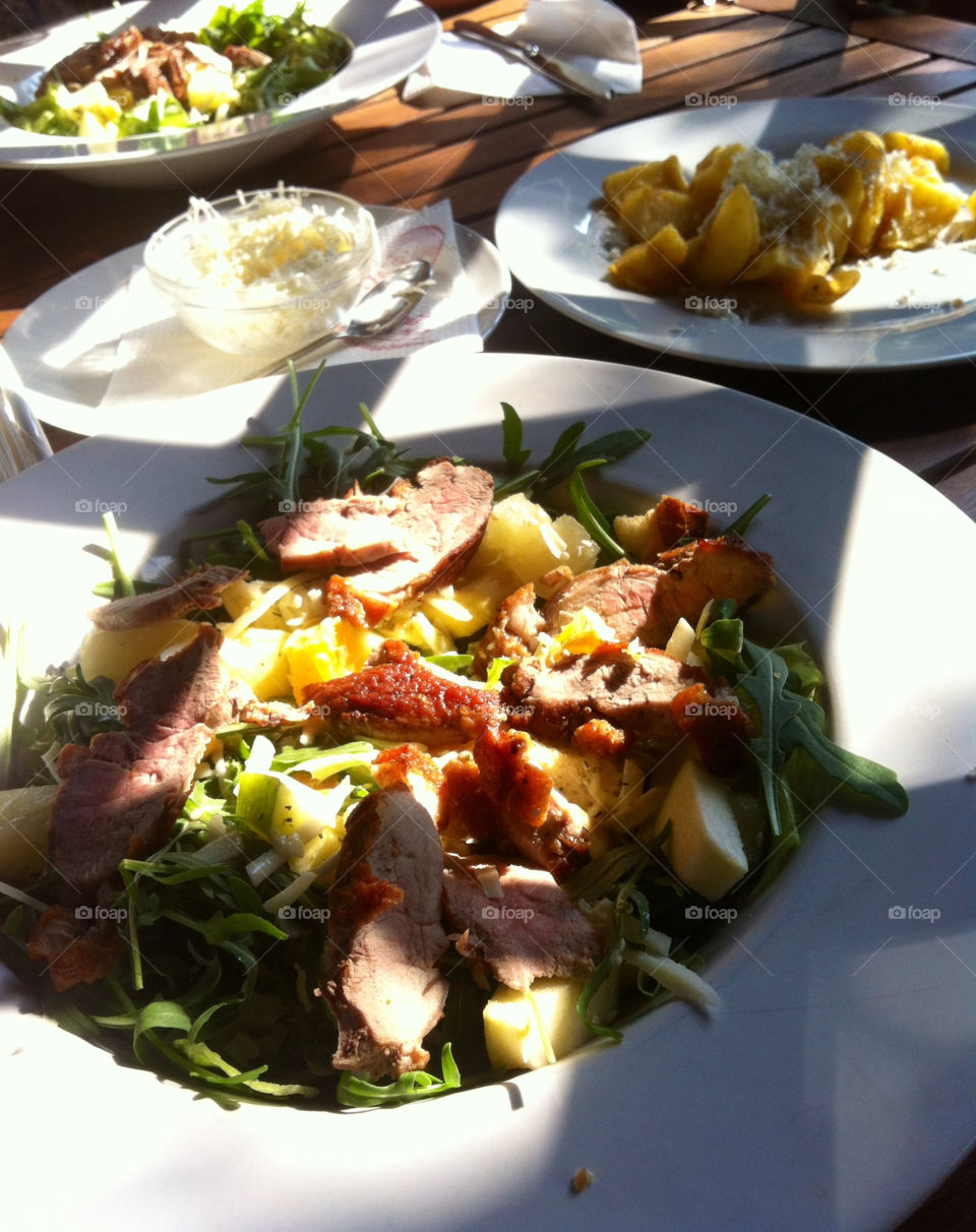 italy food ruccola salad by esmar