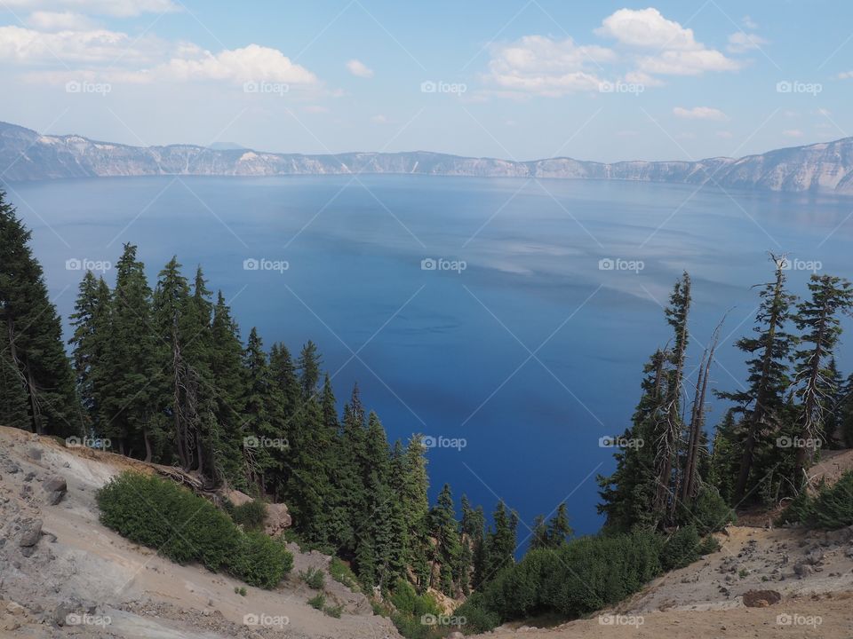 Crater lake hike 