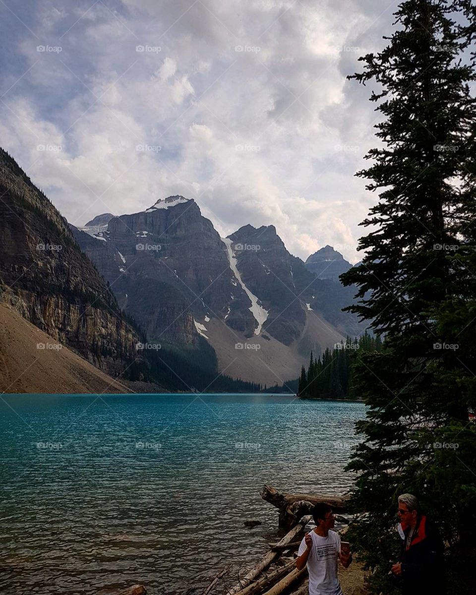 Moraine Lake in Alberta Canada