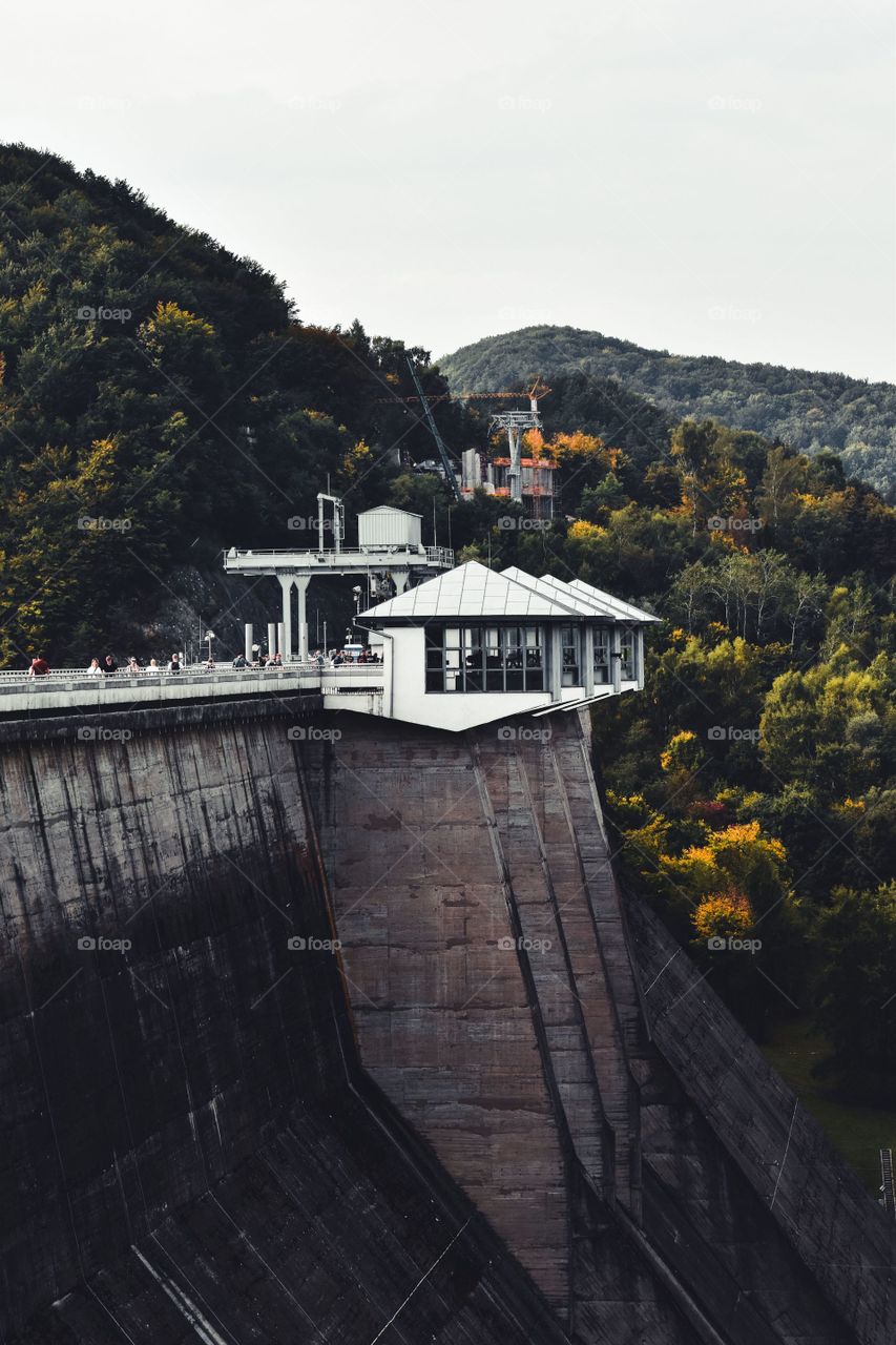 The dam in Solina.