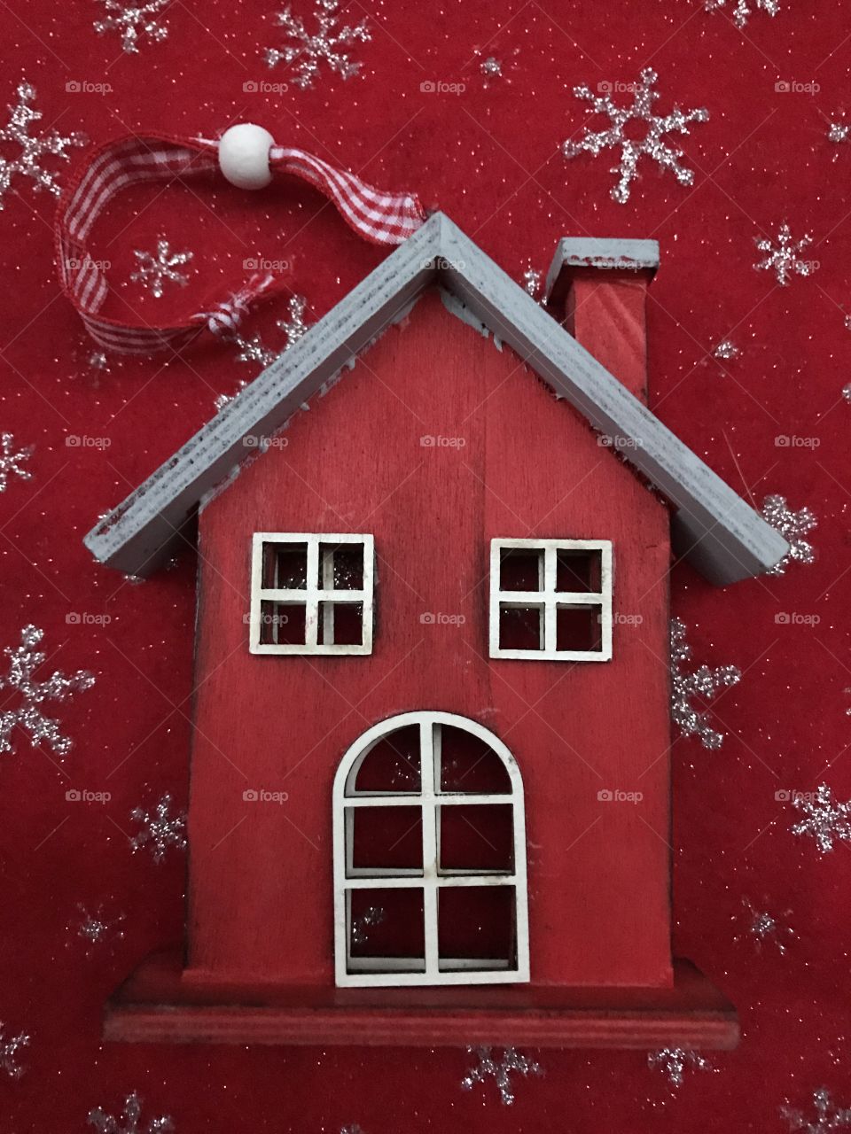 House model made in christmas