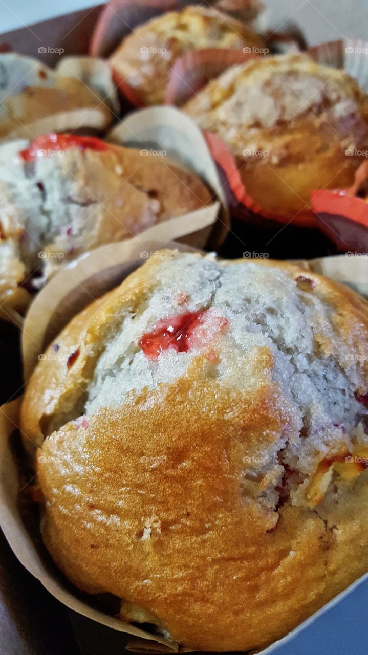 Hot muffins...