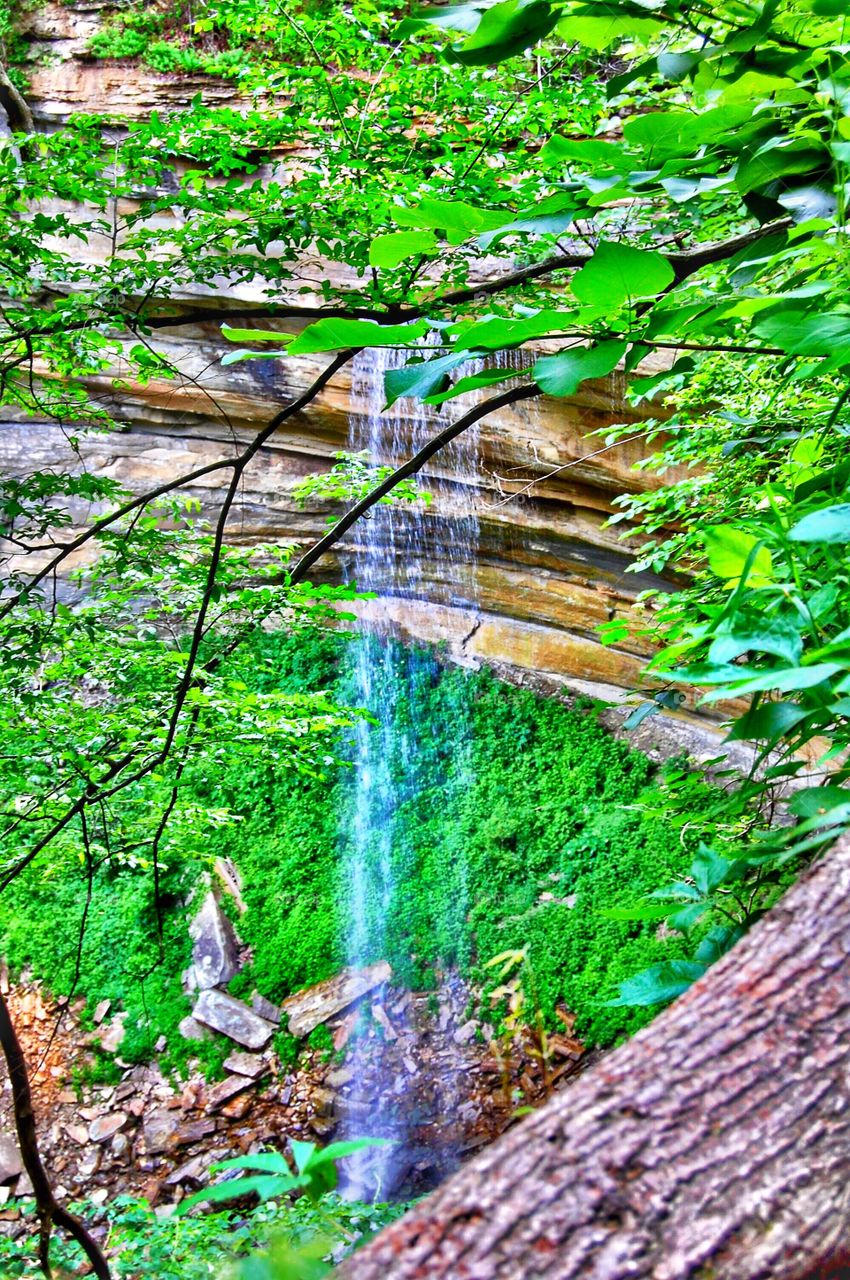 Beautiful big waterfall 