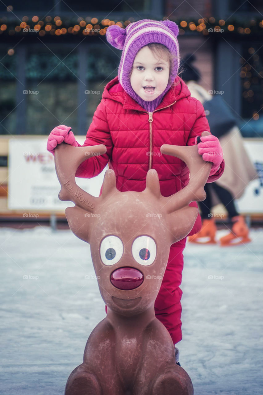 Ice skating 