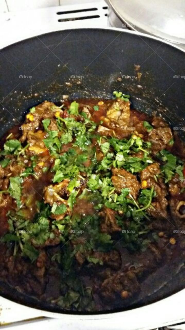 Lamb bhuna curry