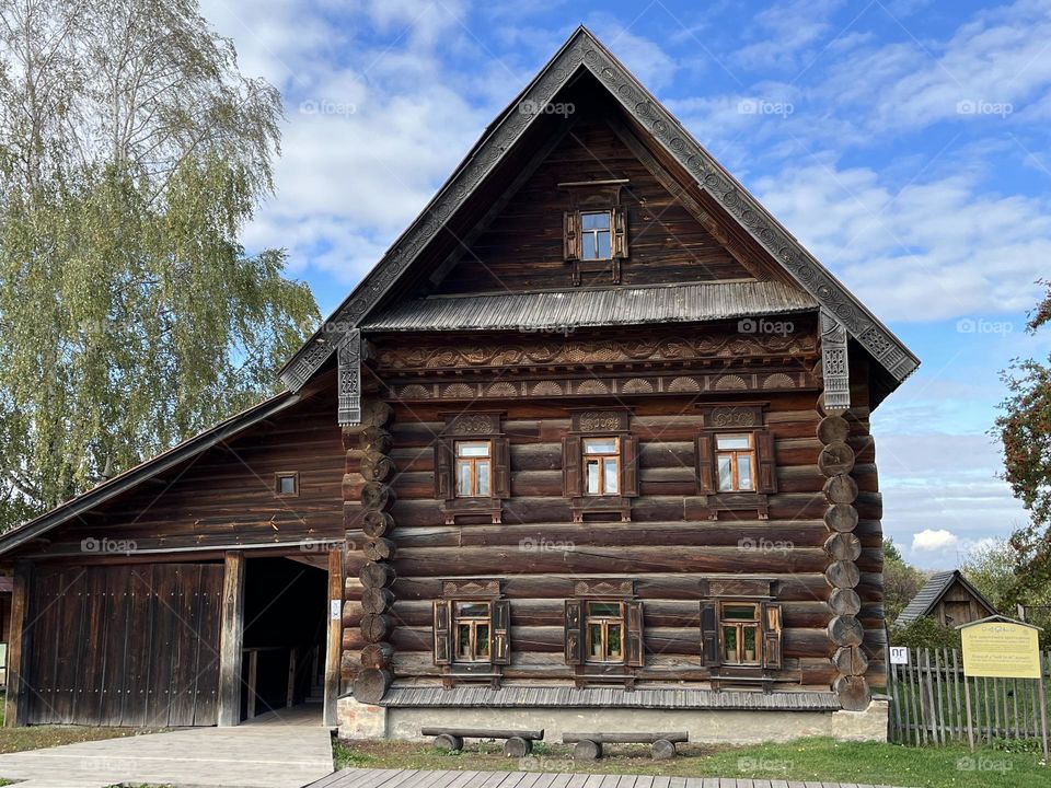 Wooden house 