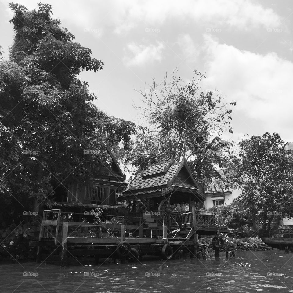 Long Boat Cruise Bangkok. Took a ride on a traditional wooden long boat in Bangkok along the rivers and small rivers to see the local people