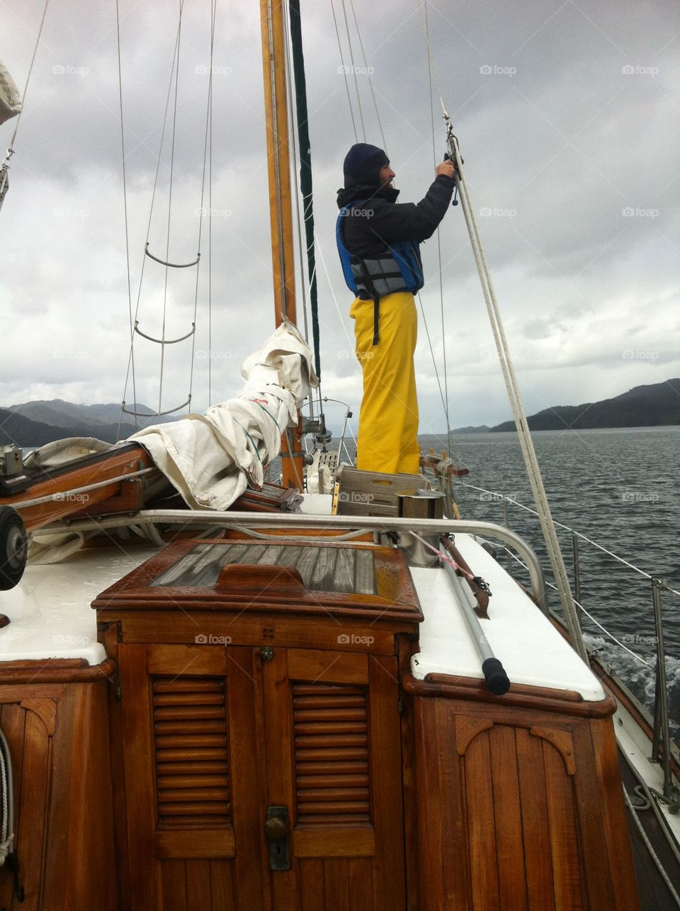 Over 30 days at sea. Ready to be home in Alaska after sailing the Inside Passage... Somewhere half way. 