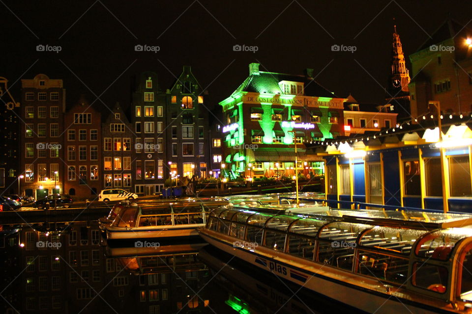 Amsterdam by night