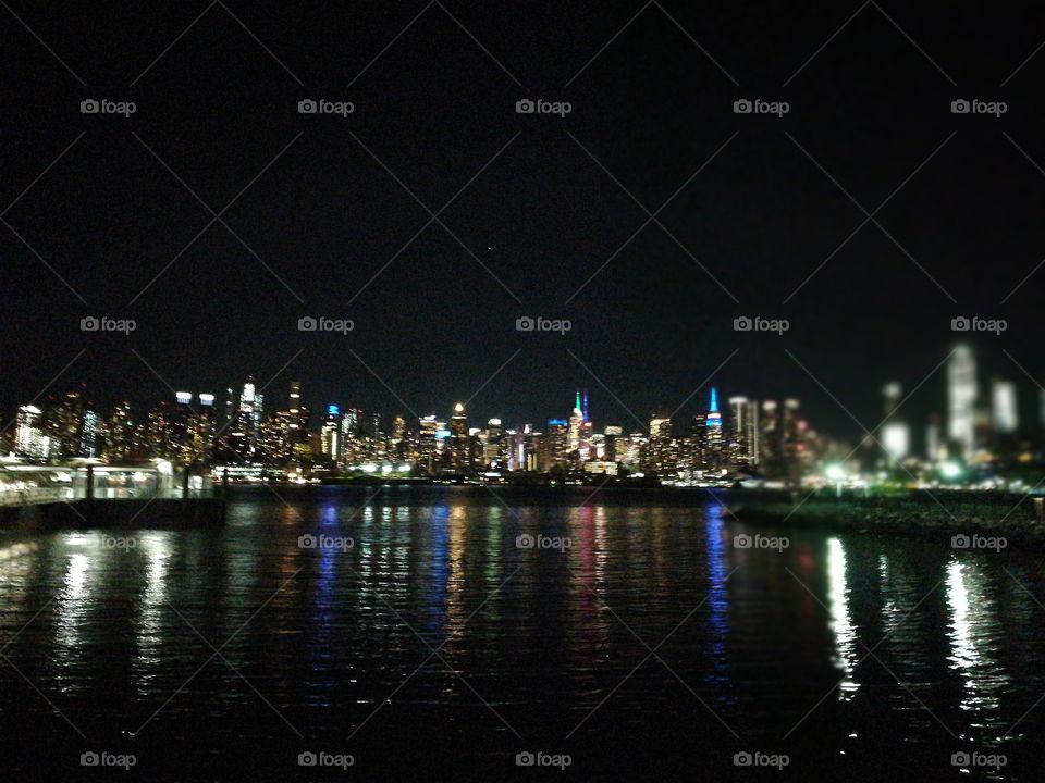 Night view New York