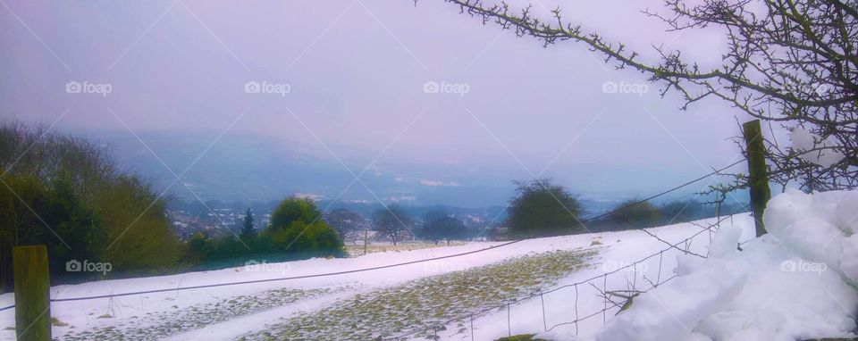 Winter Scene , Northern England