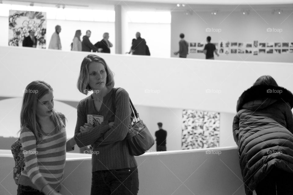 Guggenheim interior. Guggenheim interior