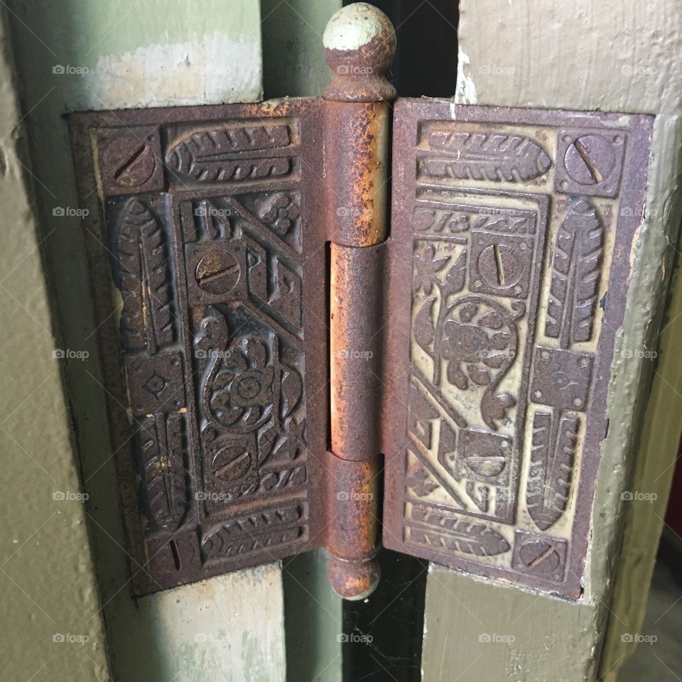 Beautiful door hinge 