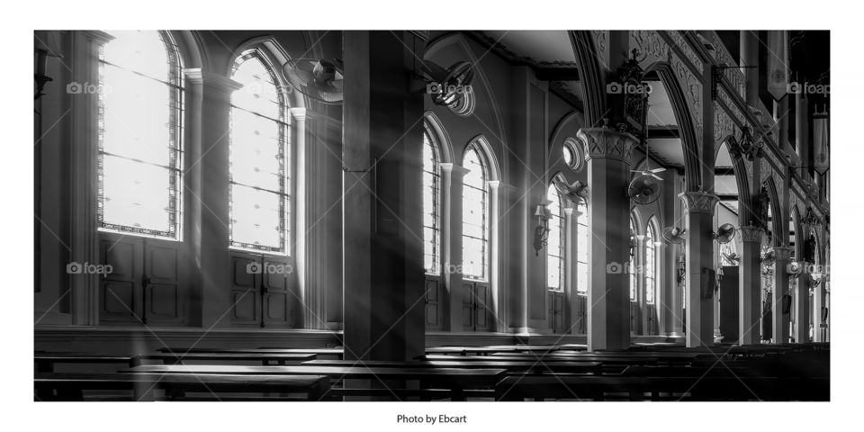 The light from outside 