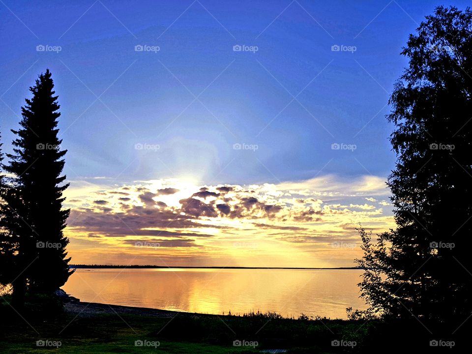 summernight in Luleå archipelago