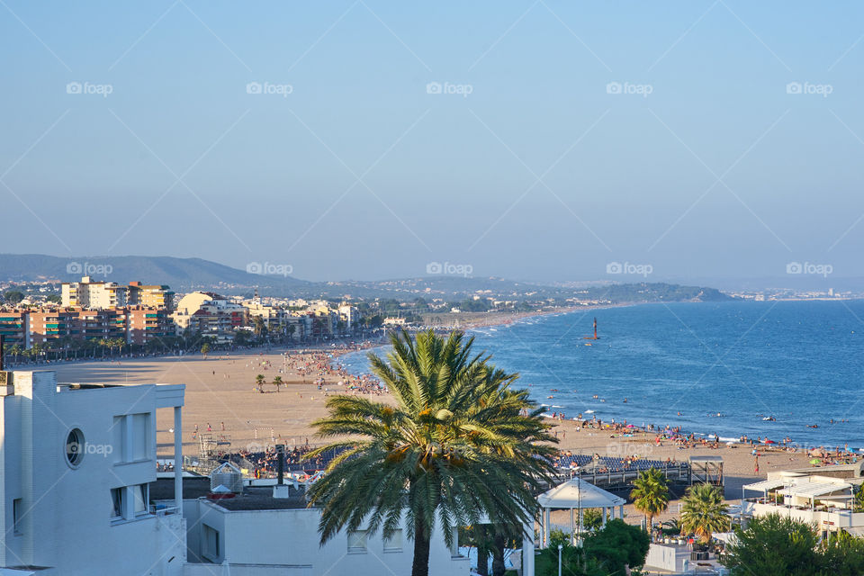 Torredembarra beach