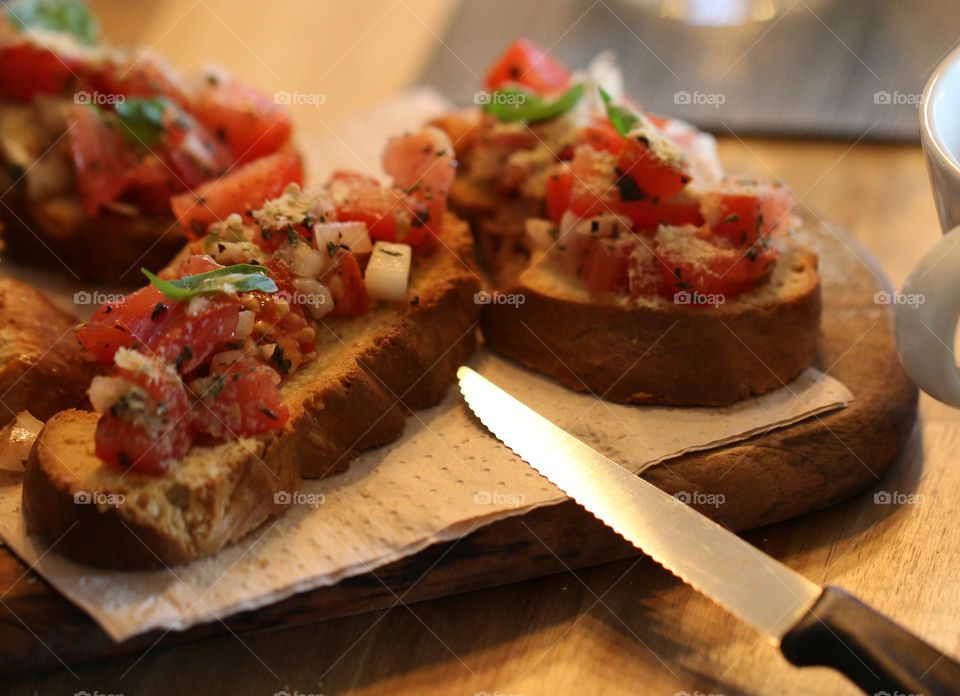 Apero Tomatenbrot