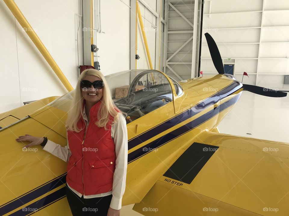 Blondes and planes