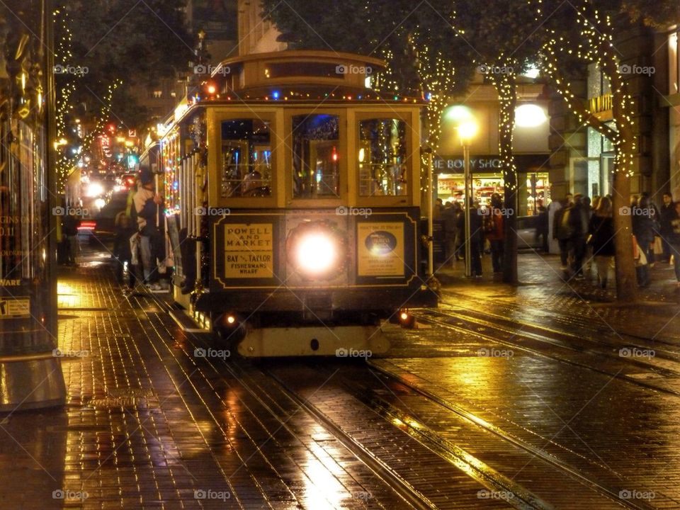 San Francisco cable car