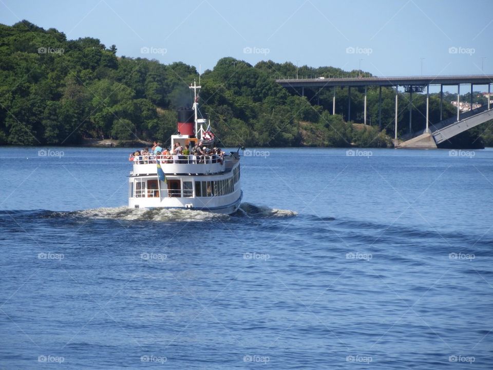 A steamboat in Stockholm