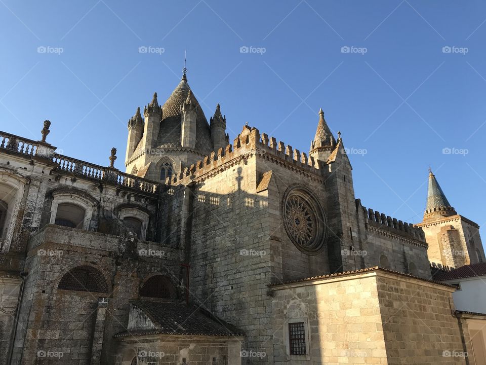 Rear of the Cathedral of Évora 