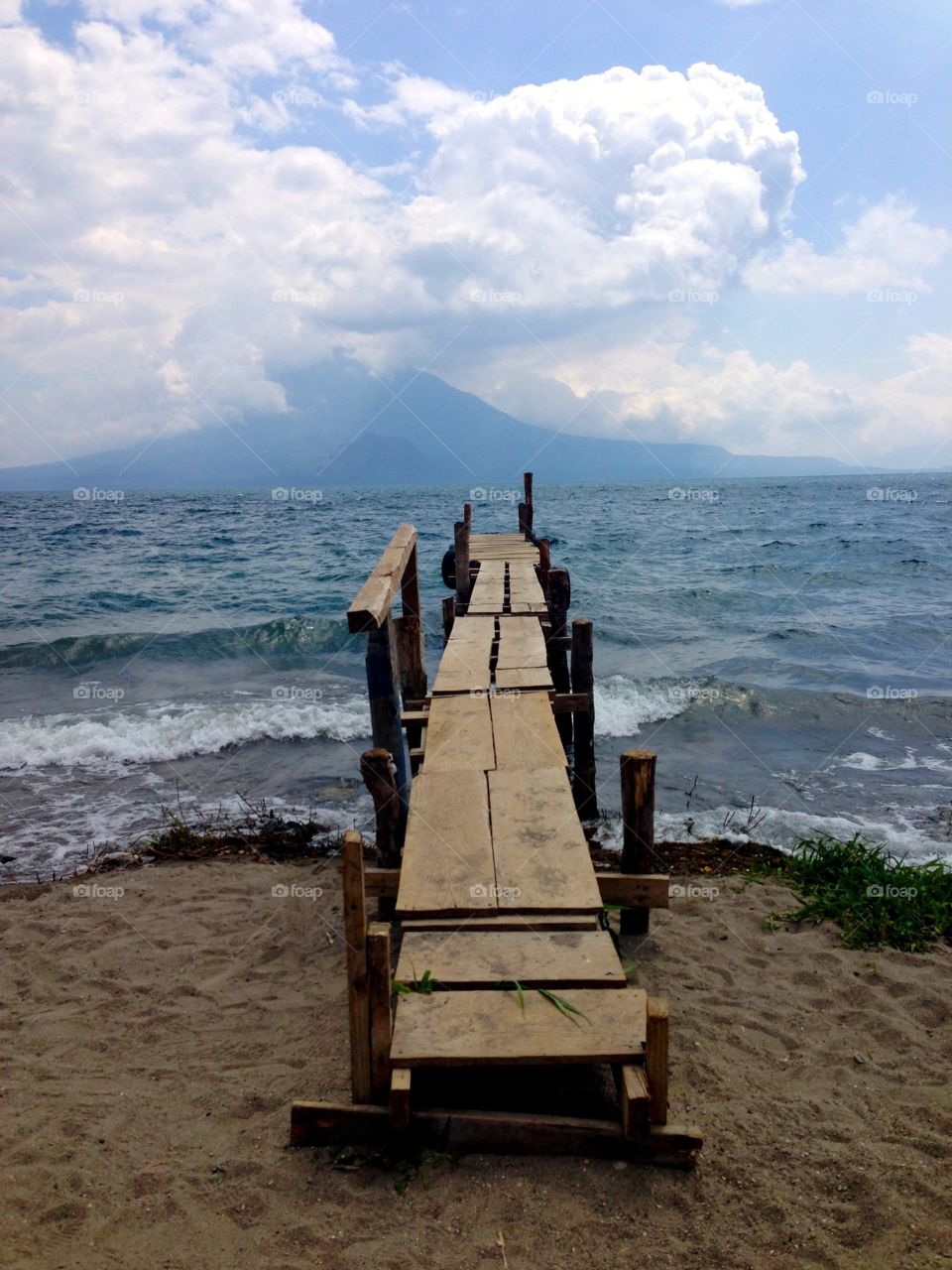Dock To Nowhere. Dock at Lake Atitlan