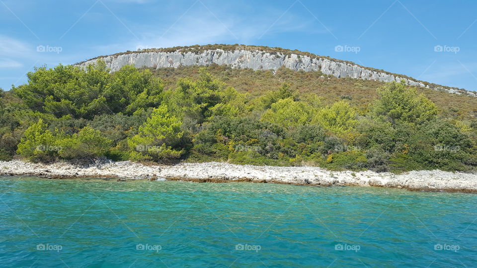 Island in Adriatic sea