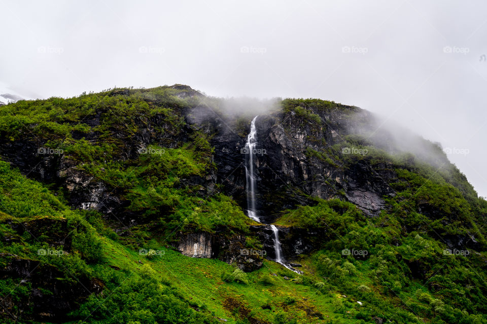 Waterfall in Norway