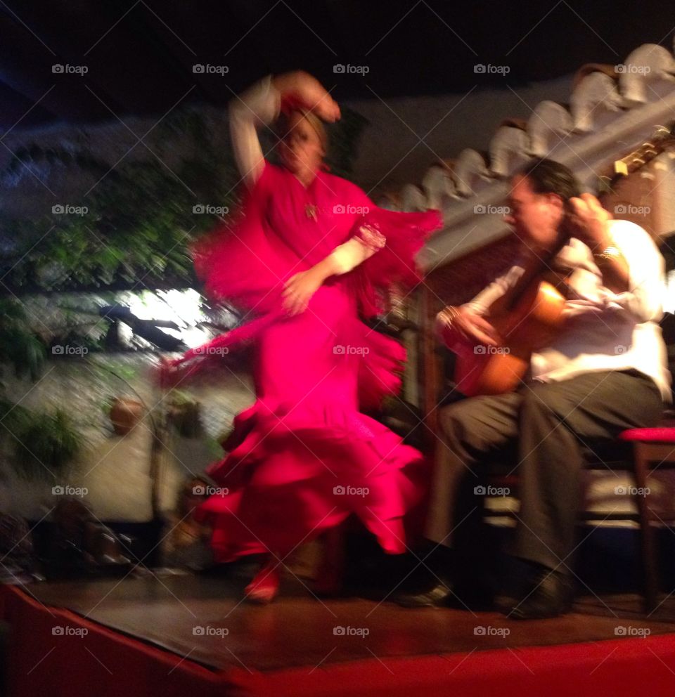 Flamenco. High quality entertainment 