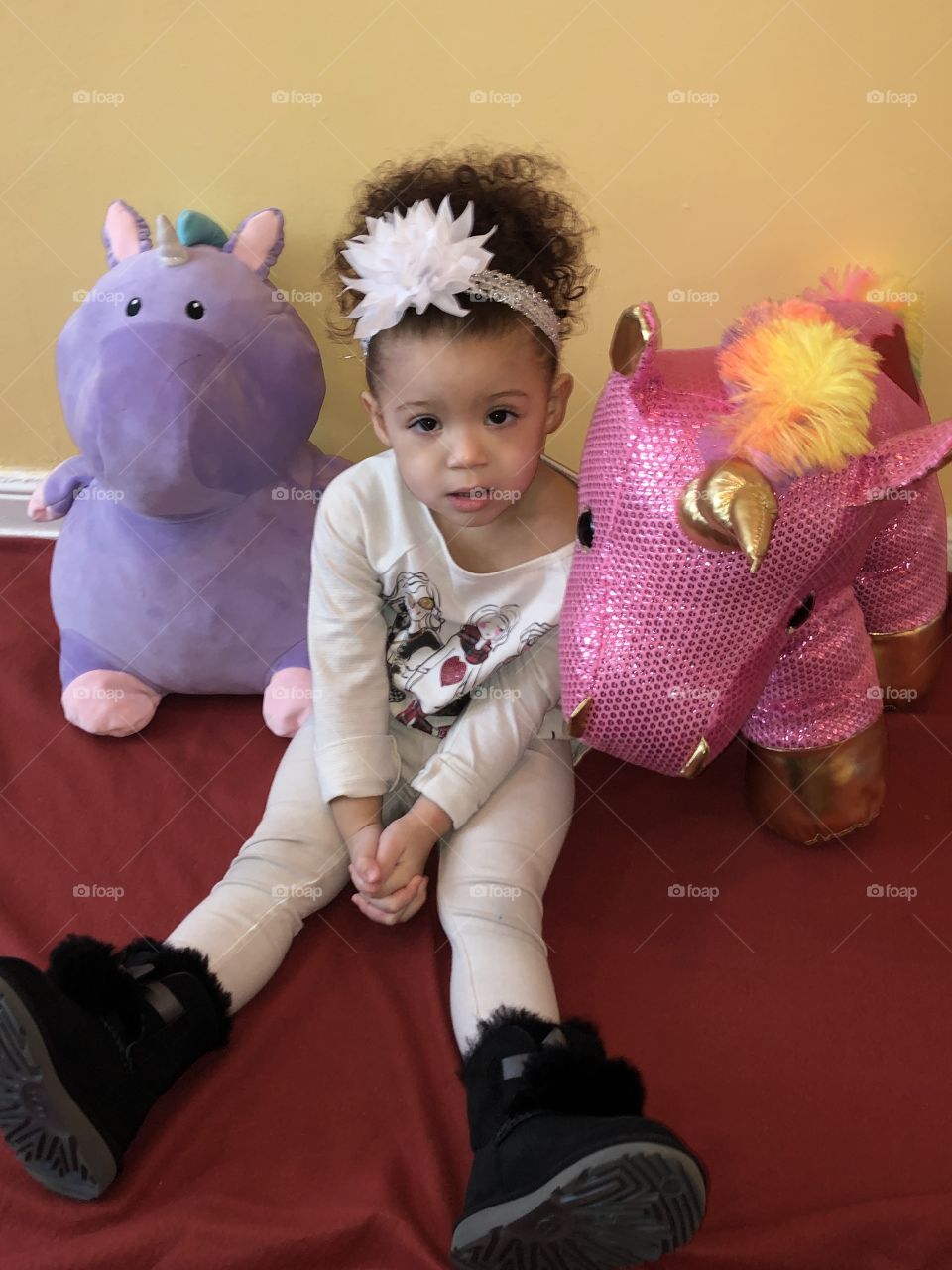 She loves unicorn !