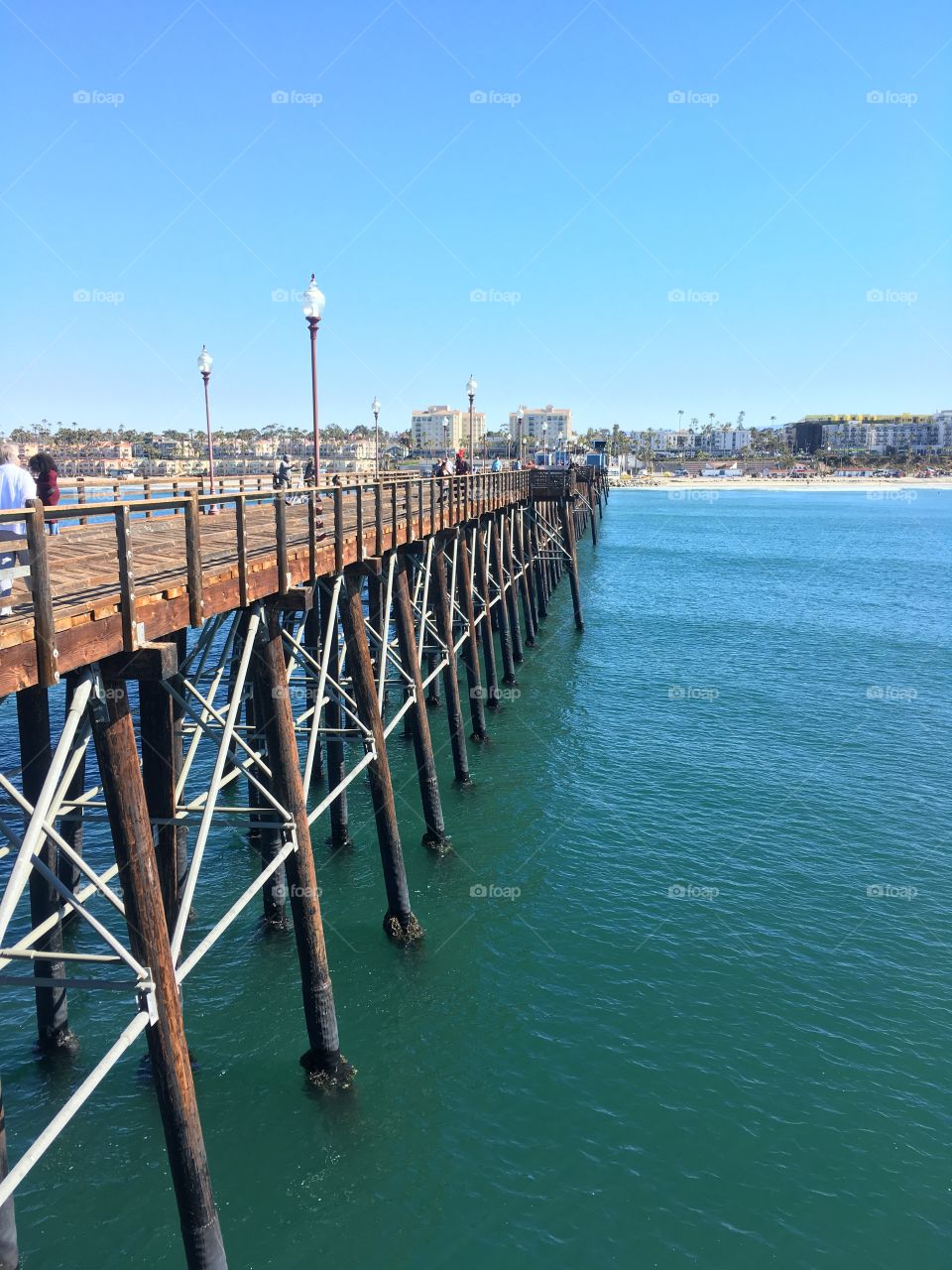 Pier at Oceanside, CA