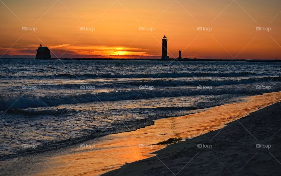 Evening Tide Sunset