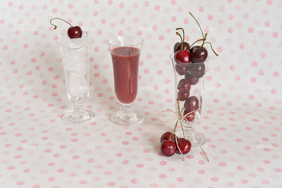 Cherry smoothie 