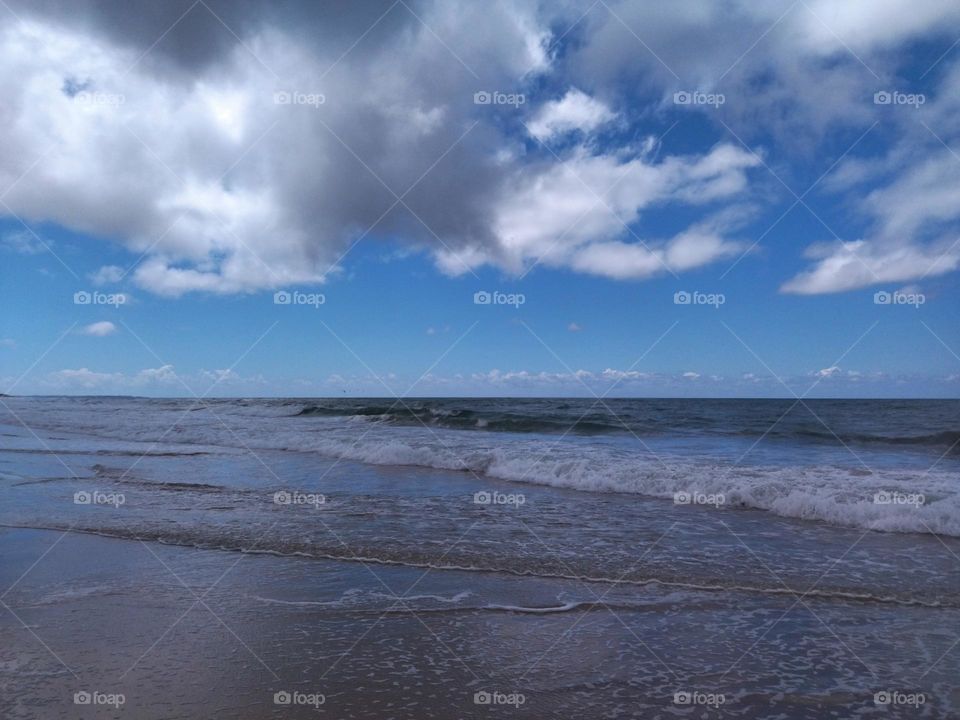 beach and sky