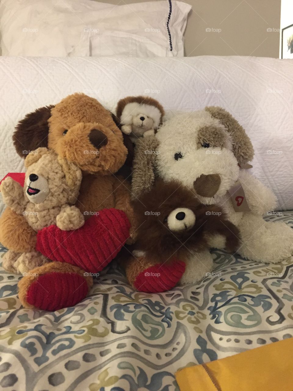 Family, Teddy, Pillow, Toy, No Person