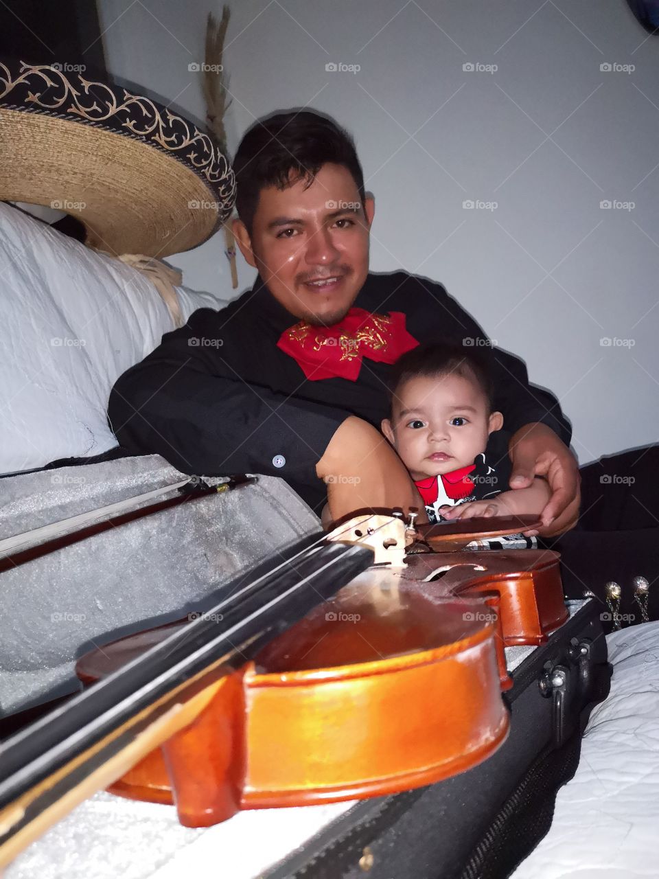 mariachi Is a really lovely job in Mexico. they are so talented. In group they can play the most beautiful music. I love mariachi music, is the soul in the all party's