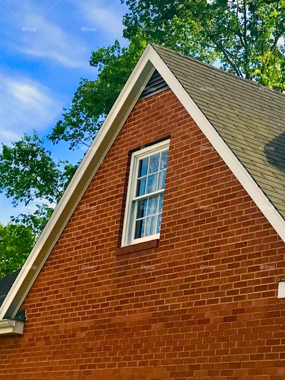 Exterior Wall of Brick House