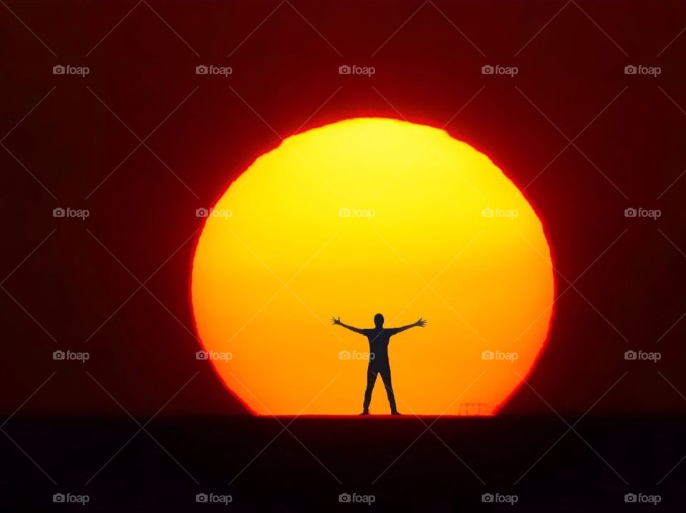 Sun man