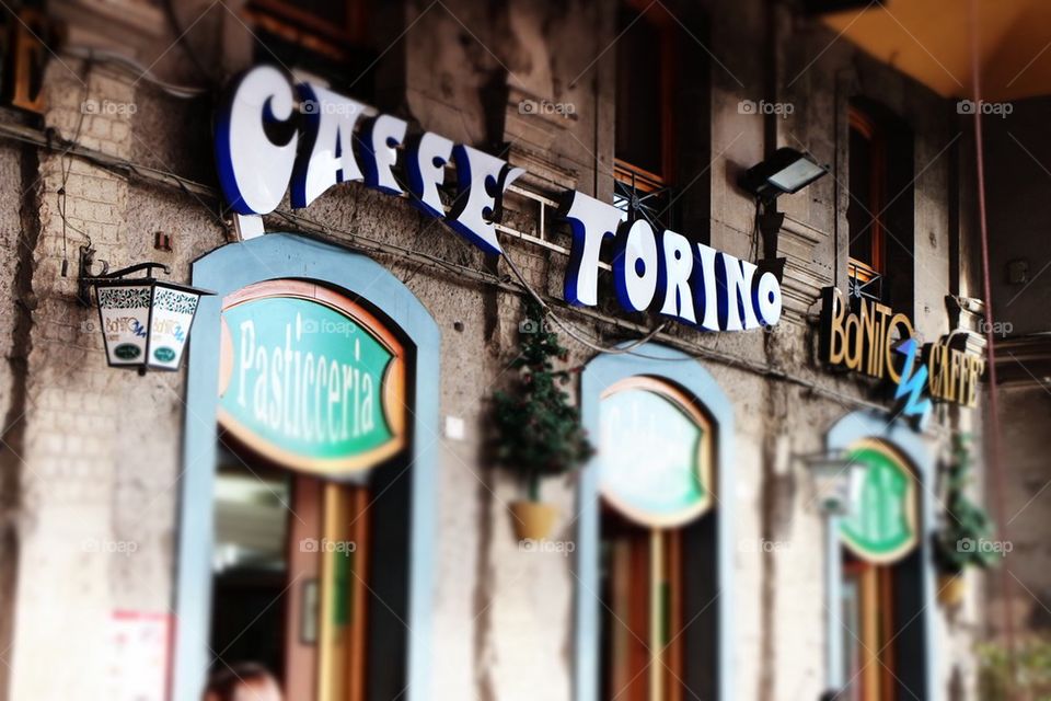 Café Torino, Cagliari auf Sizilien