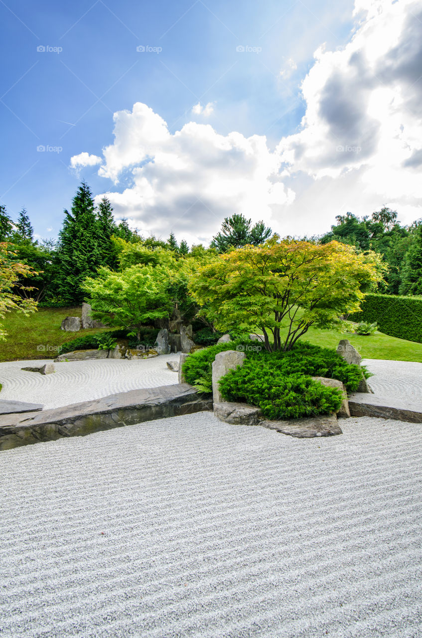 traditional japanese zen garden