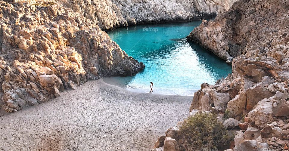 Greek beautiful beach