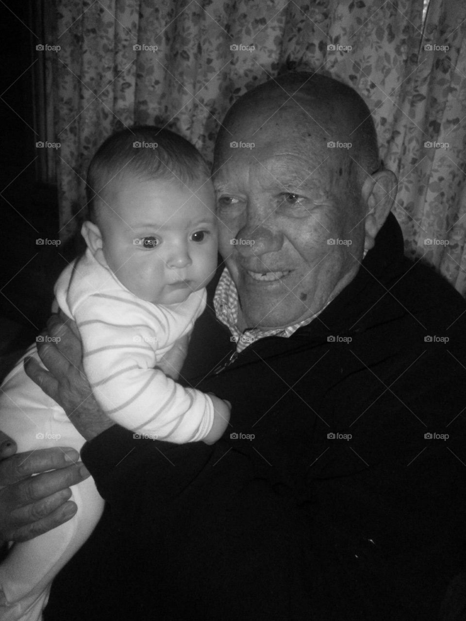 Grampa and baby boy
