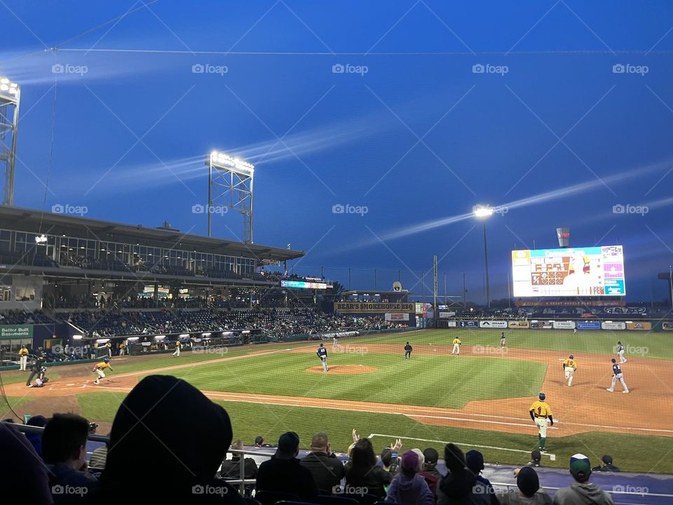 Baseball night game