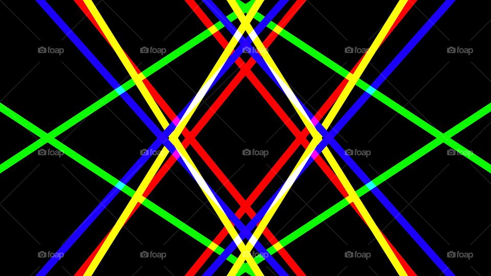 multicolored lines