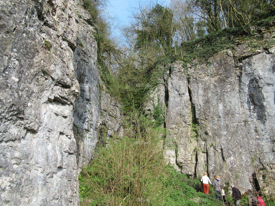 Ebbor gorge in beautiful  somerset