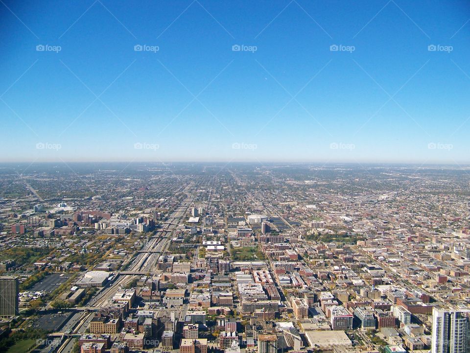 Chicago from the Sears/willi tower