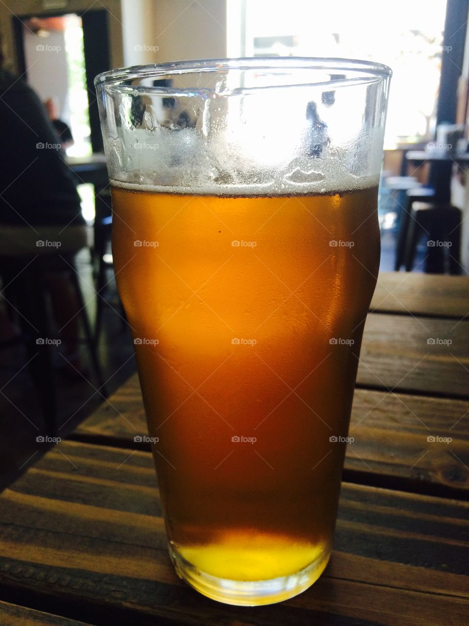 Gastropub IPA. Frosty cold IPA on a hot Labor Day Sunday in Pasadena