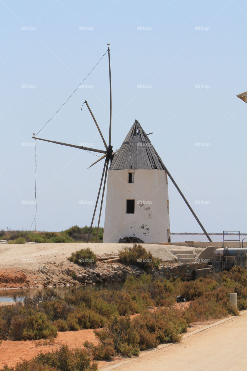 summer old spain mill by istvan.jakob