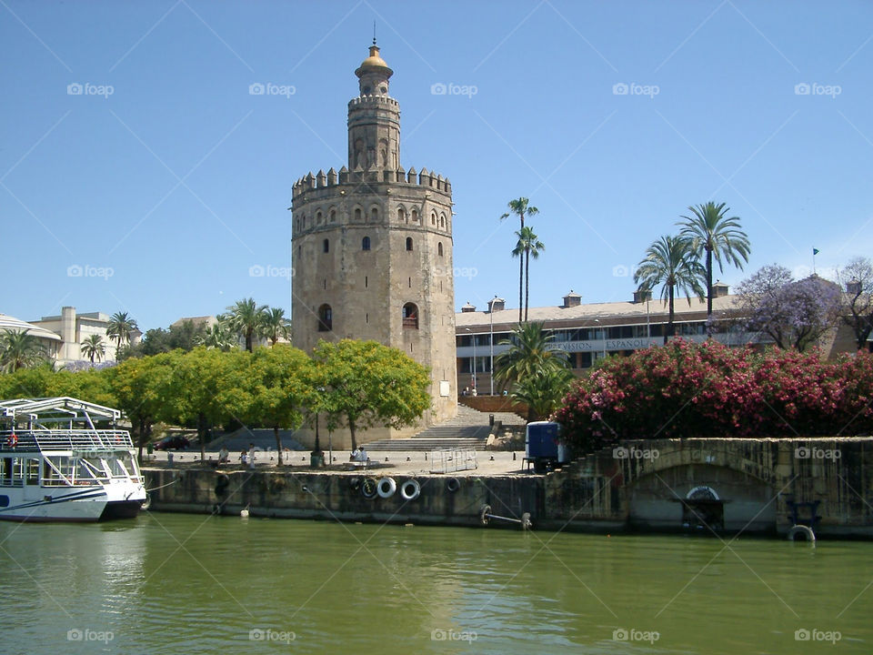 La Torre del Oro, Sevilla, España